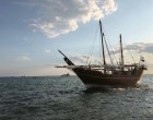 Παραδοσιακό ξύλινο σκάφος του Κατάρ στον Πειραιά