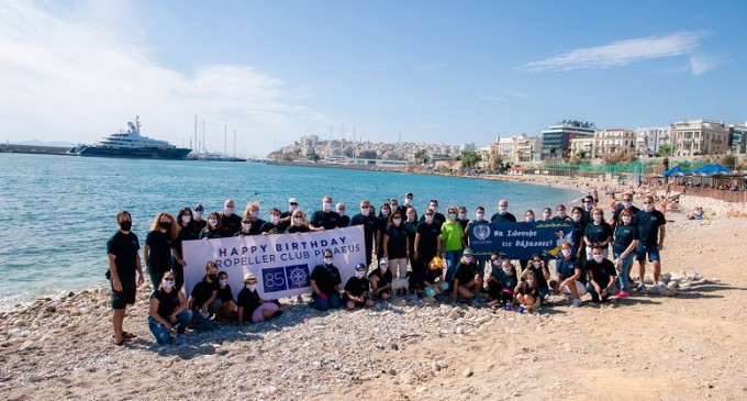 HELMEPA: Συγχαρητήρια στο Propeller Club Piraeus για την περιβαλλοντική του ευαισθησία