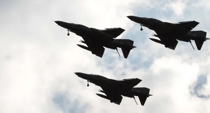Κατέπεσε μαχητικό αεροσκάφος Φάντομ της Πολεμικής Αεροπορίας ανοιχτά της Ανδραβίδας