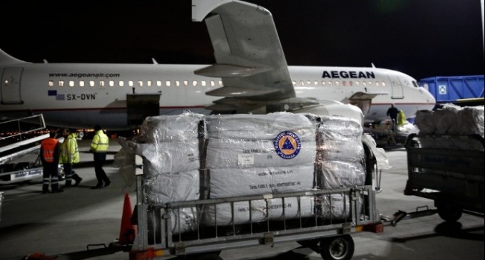 130 τόνοι βοήθεια από την Ελλάδα στην Τουρκία – Πάνω από 17.500 οι νεκροί στις δύο χώρες