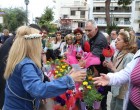 Χιλιάδες  λουλούδια  προσέφερε για την Πρωτομαγιά ο  Δήμος Πειραιά