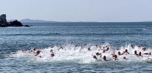 Αγώνες κολύμβησης στη θάλασσα του Πειραιά