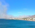 Κρήτη: Μεγάλη πυρκαγιά σε ορεινή περιοχή κοντά στα Σχινοκάψαλα – Mήνυμα του 112