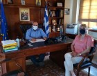 Επίσκεψη της Αντιπεριφερειάρχη Νήσων στα Κύθηρα – υπογραφή σύμβασης για την ωρίμανση των Σφαγείων