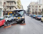 Δήμος Αθηναίων: Μεγάλη επιχείρηση καθαριότητας και απολύμανσης στην Κυψέλη