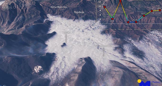 Δορυφορικές εικόνες από πυκνές ομίχλες στην Ελλάδα: Γιατί εκδηλώνεται το φαινόμενο -Το meteo.gr εξηγεί