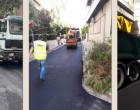 Νέες ασφαλτοστρώσεις σε δρόμους του Νέου Φαλήρου από τον Δήμο Πειραιά